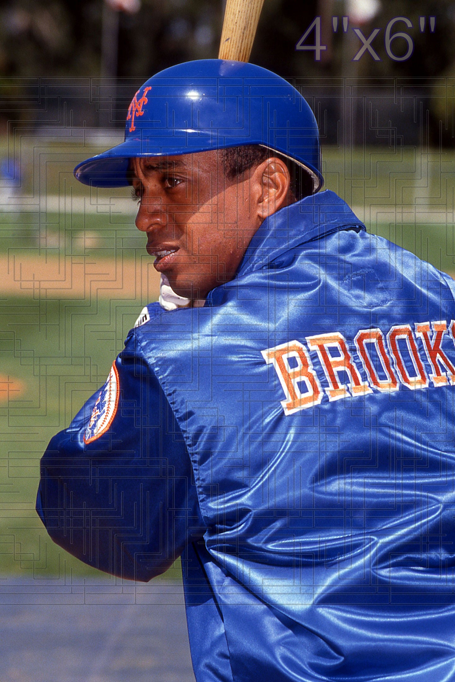 Hubie Brooks - 1991 New York Mets - choose a size & style