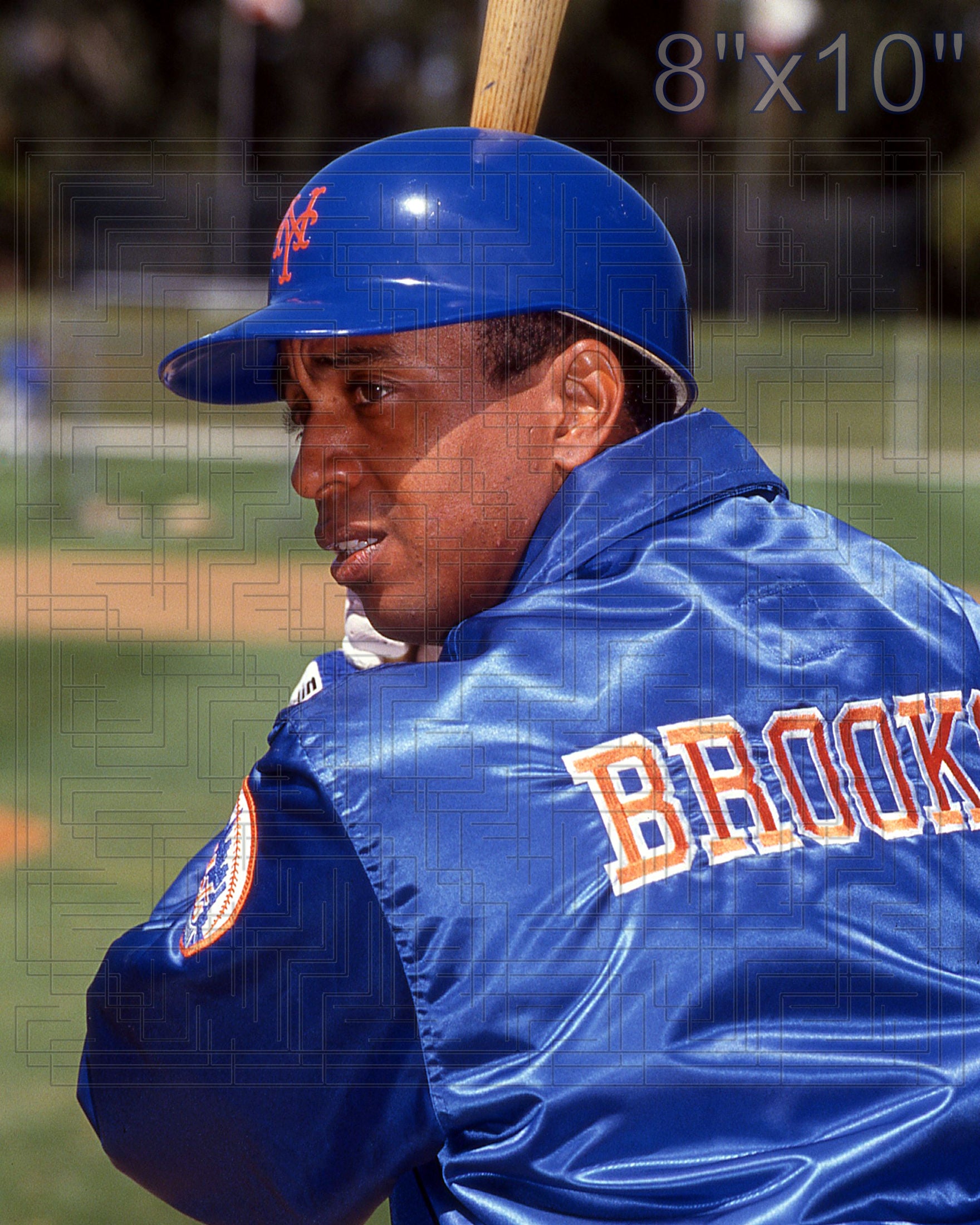 Hubie Brooks - 1991 New York Mets - choose a size & style