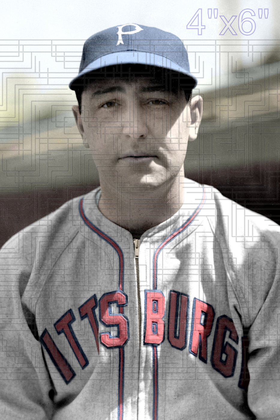 Huck Geary - 1942-43 Pittsburgh Pirates - choose a size & style