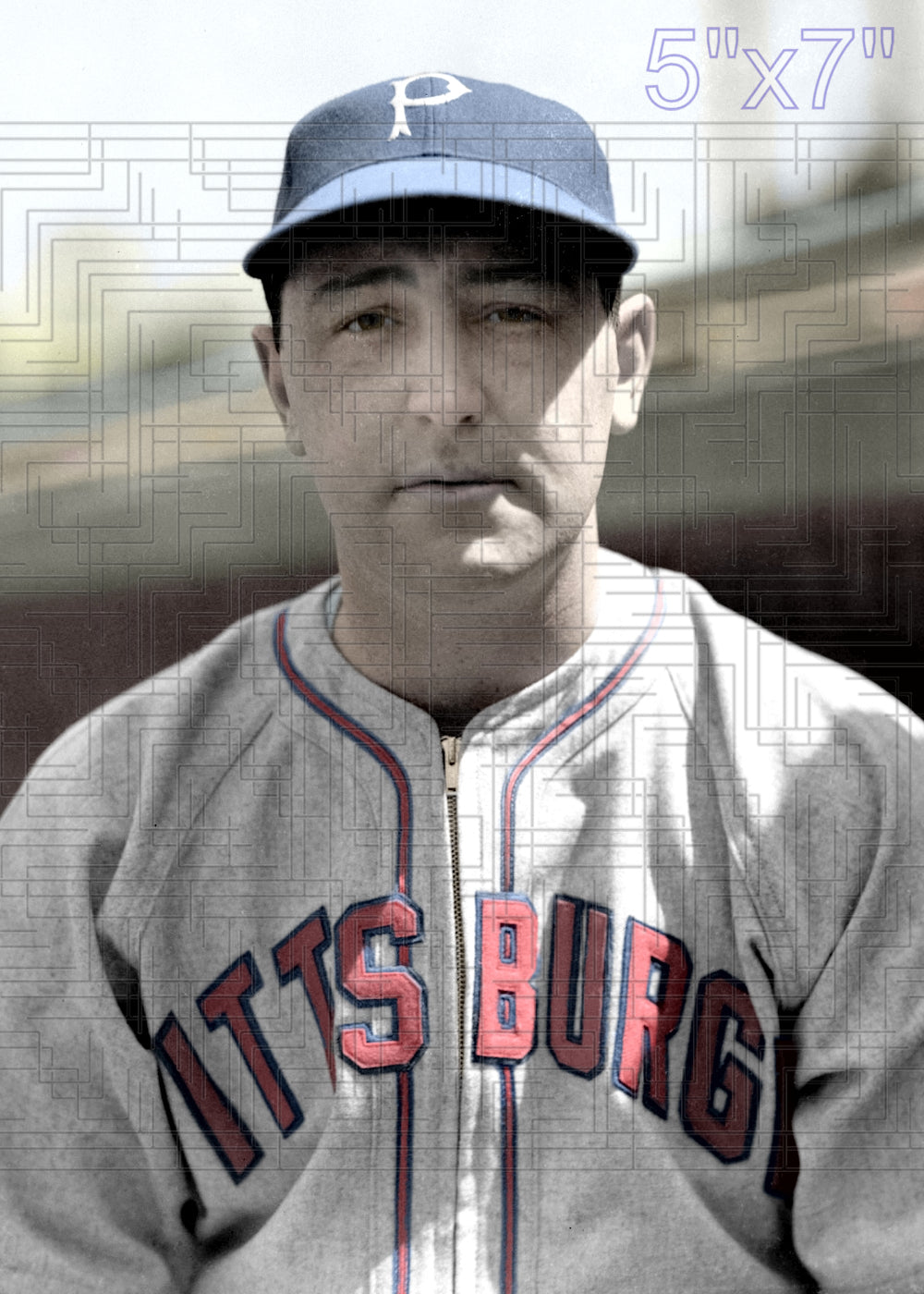 Huck Geary - 1942-43 Pittsburgh Pirates - choose a size & style