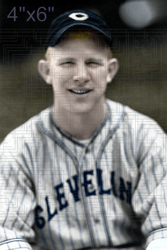 Hugh Alexander - 1937 Cleveland Indians - choose a size & style