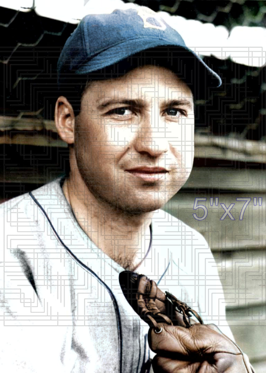 Hugh Casey - 1941 Brooklyn Dodgers - choose a size & style