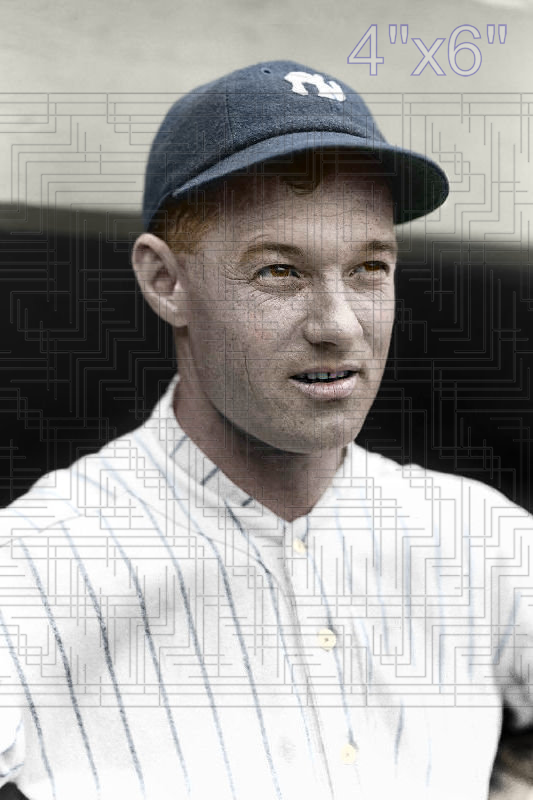Hugh High - 1918 New York Yankees - choose a size & style