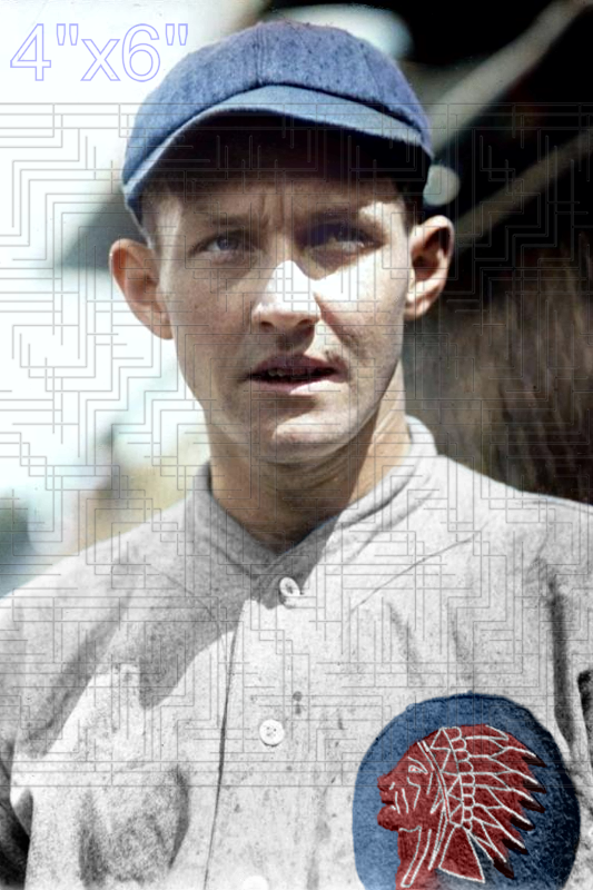 Hugh McQuillan - 1920 Boston Braves - choose a size & style