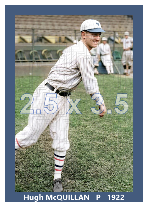 Hugh McQuillan - 1922 New York Giants - choose a size & style