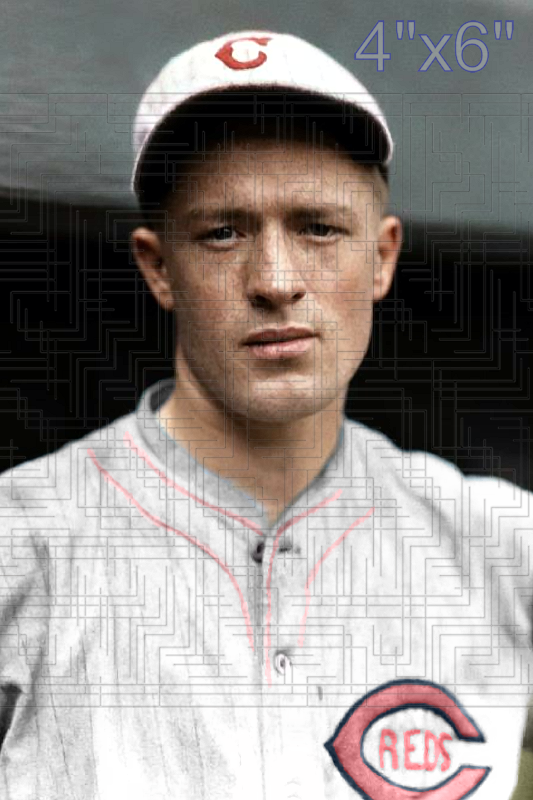Hughie Critz - 1924 Cincinnati Reds - choose a size & style