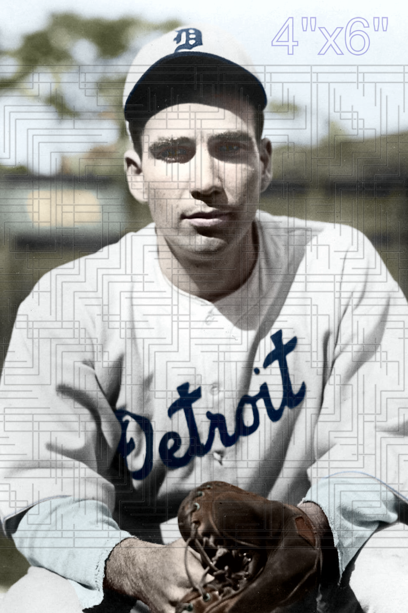 Hughie Wise - 1930 Detroit Tigers - choose a size & style