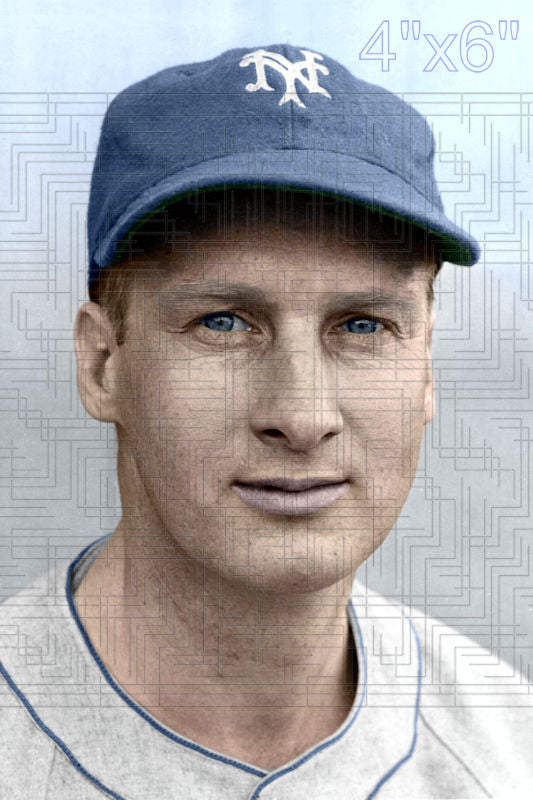 Hy Vandenberg - 1939 New York Giants - choose a size & style