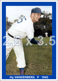 Hy Vandenberg - 1945 Chicago Cubs - choose a size & style