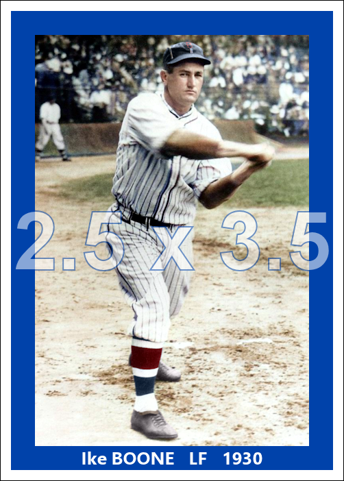 Ike Boone - 1930 Brooklyn Robins - choose a size & style