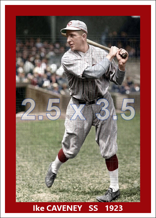 Ike Caveney - 1923 Cincinnati Reds - choose a size & style
