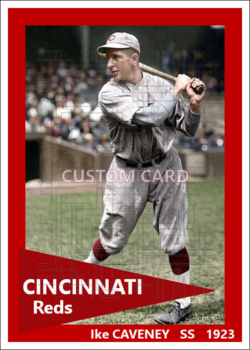Ike Caveney - 1923 Cincinnati Reds - choose a size & style