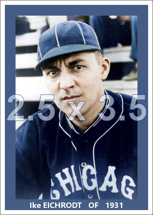 Ike Eichrodt - 1931 Chicago White Sox - choose a size & style