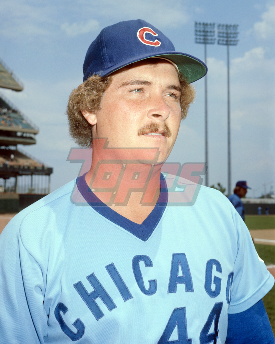 Mike Garman - 1976 Chicago Cubs - original ToppsVault medium format color transparency