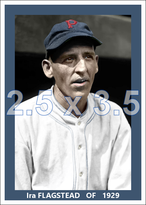 Ira Flagstead - 1929 Pittsburgh Pirates - choose a size & style