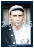 Iron Davis - 1912 New York Highlanders - choose a size & style