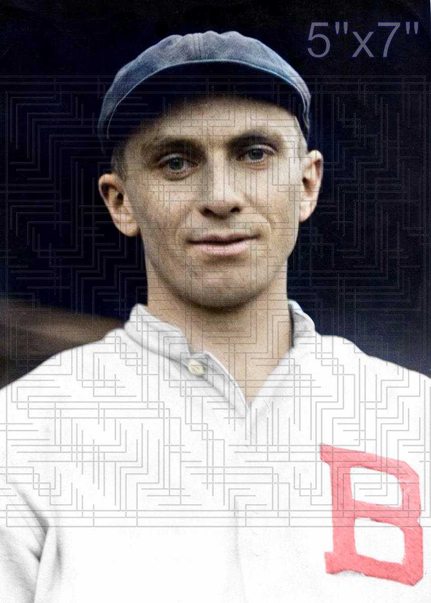 Iron Davis - 1915 Boston Braves - choose a size & style