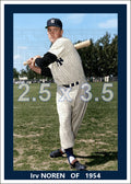 Irv Noren - 1954 New York Yankees - choose a size & style