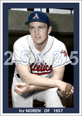 Irv Noren - 1957 Kansas City Athletics - choose a size & style
