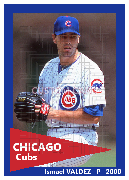Ismael Valdez - 2000 Chicago Cubs - choose a size & style