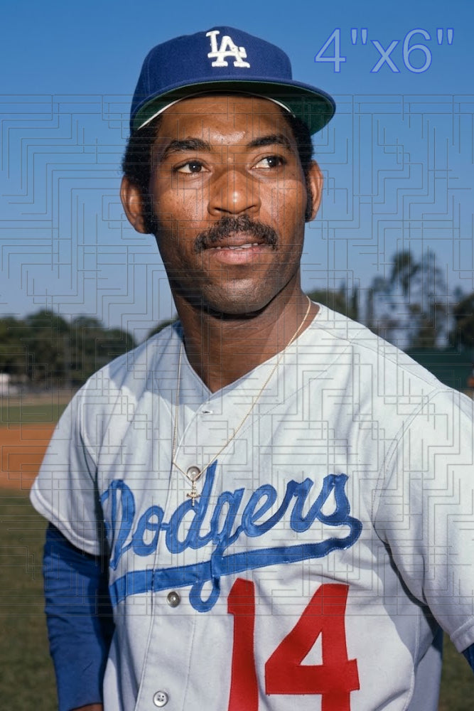 Ivan DeJesus - 1975 Los Angeles Dodgers - choose a size & style