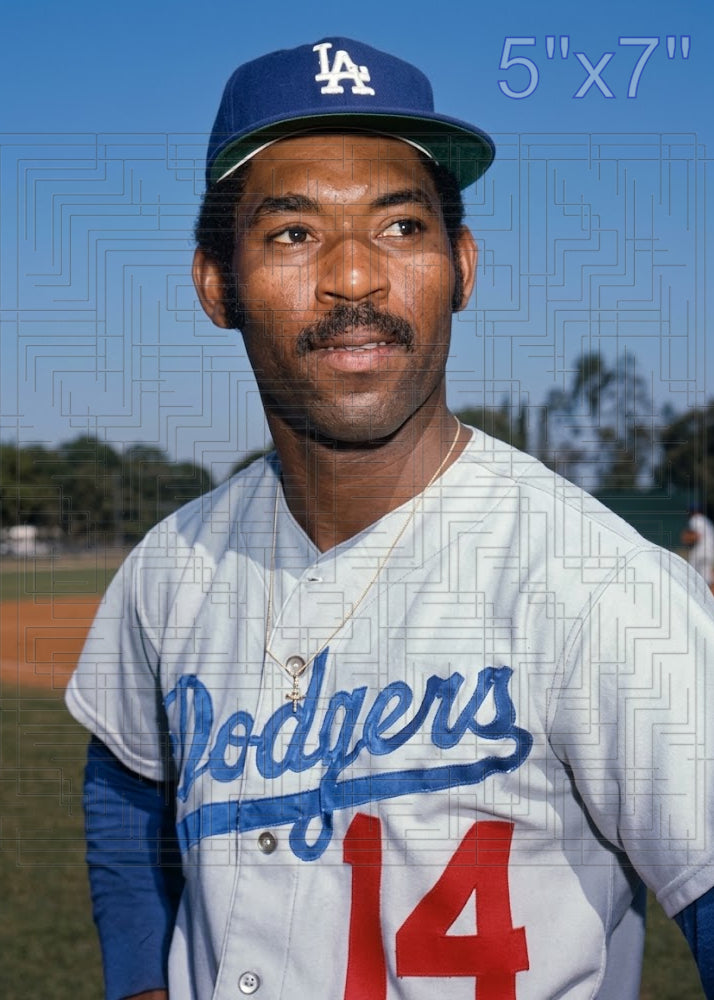 Ivan DeJesus - 1975 Los Angeles Dodgers - choose a size & style