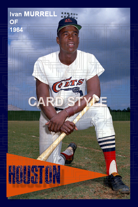 Ivan Murrell - 1964 Houston Colt .45s - choose a size & style