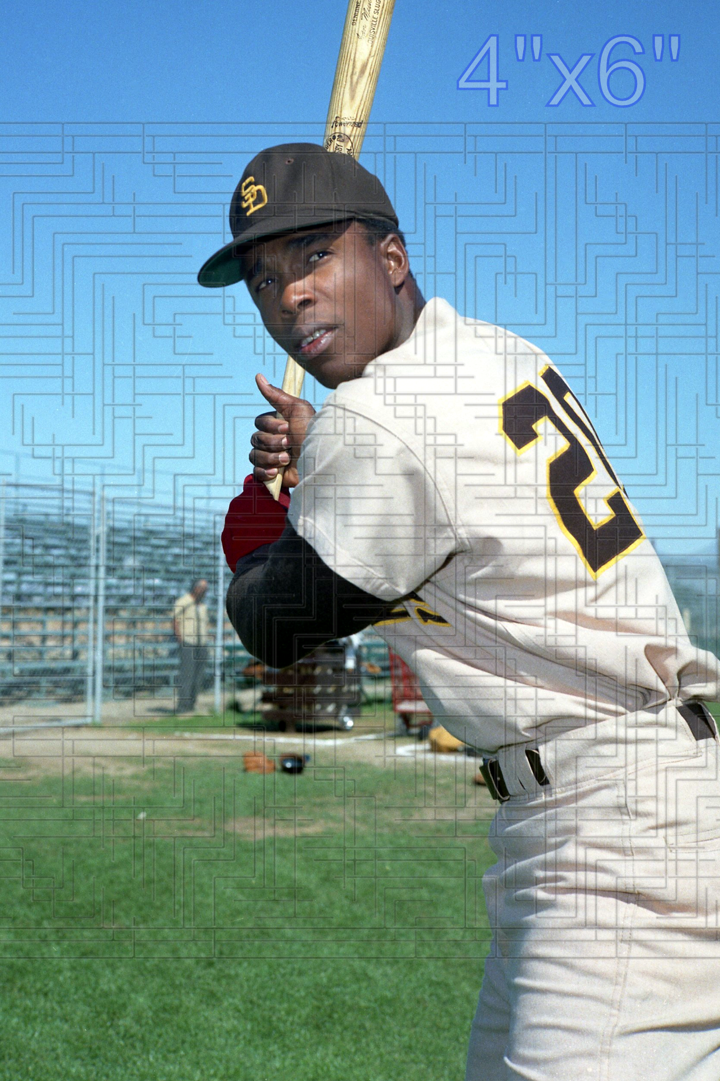 Ivan Murrell - 1969 San Diego Padres - choose a size & style