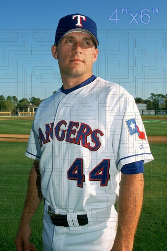J.D. Smart - 2001 Texas Rangers - choose a size & style