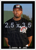J.J. Davis - 2002 Pittsburgh Pirates - choose a size & style