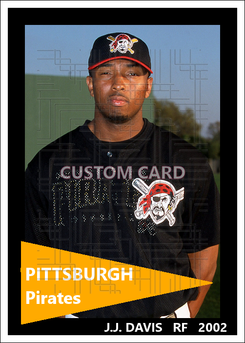 J.J. Davis - 2002 Pittsburgh Pirates - choose a size & style
