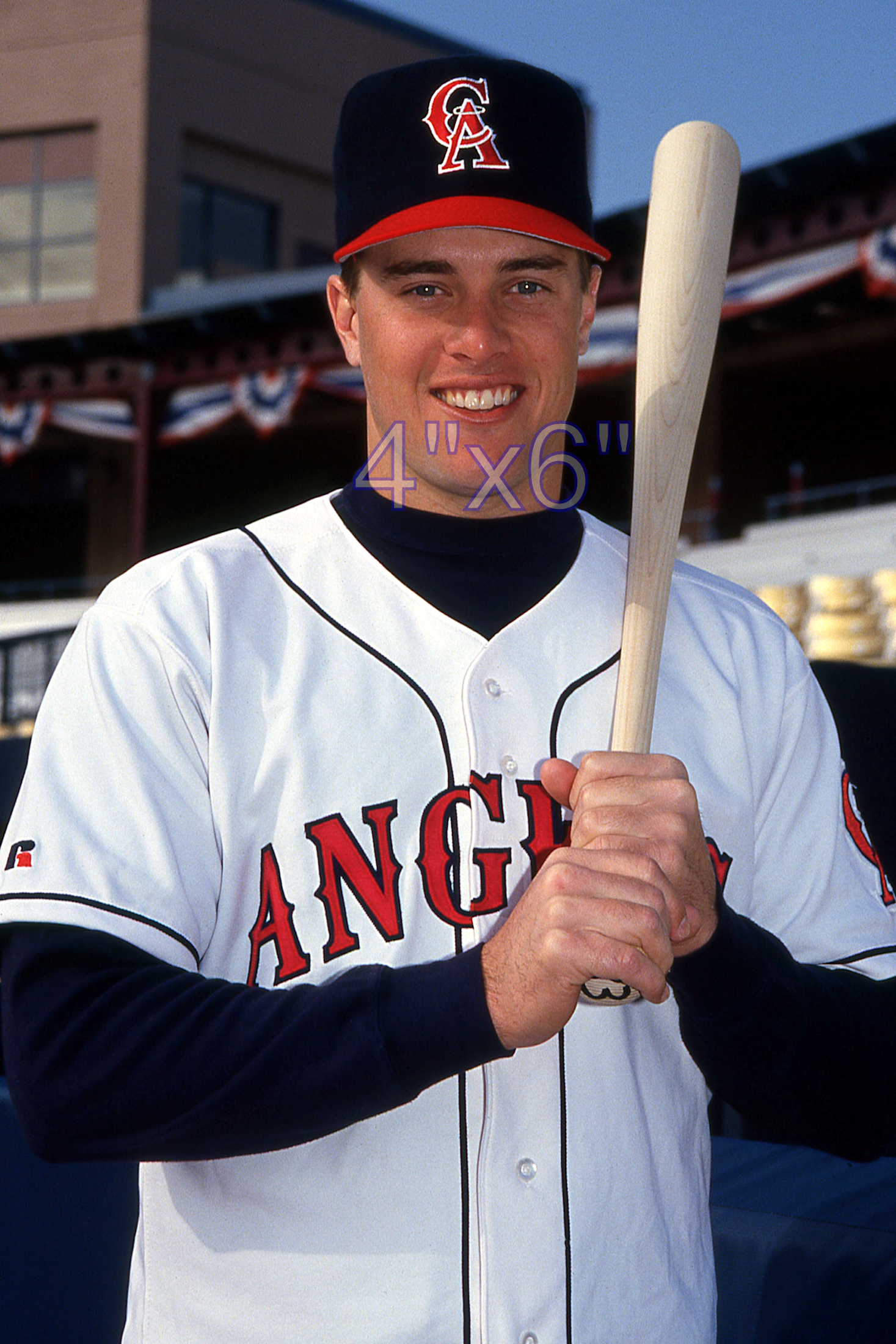 J.T. Snow - 1993 California Angels - choose a size & style