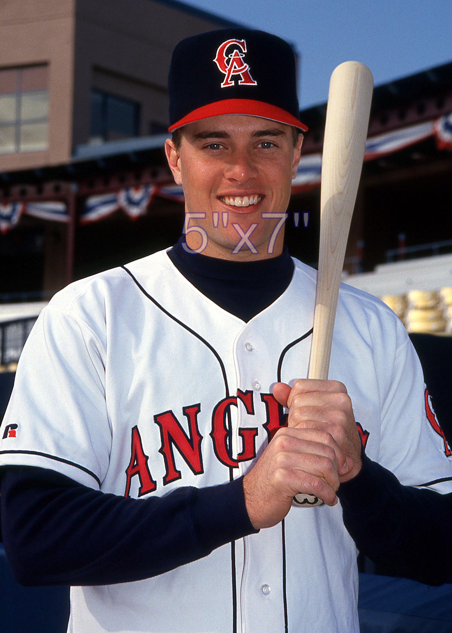 J.T. Snow - 1993 California Angels - choose a size & style