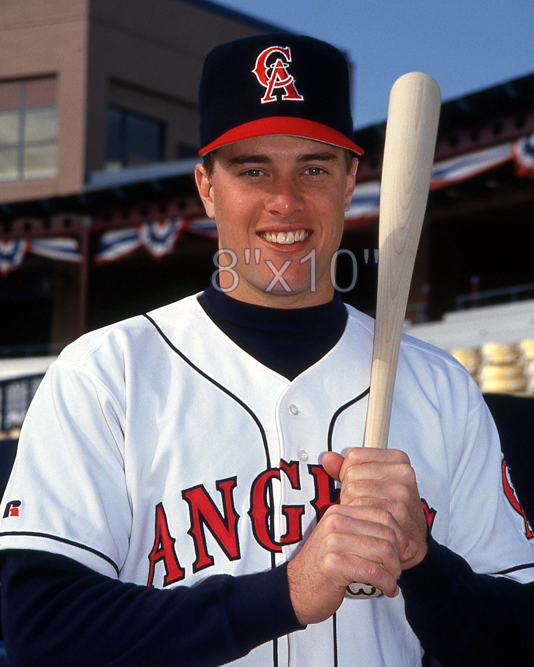 J.T. Snow - 1993 California Angels - choose a size & style