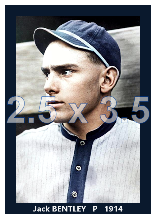 Jack Bentley - 1914 Washington Senators - choose a size & style