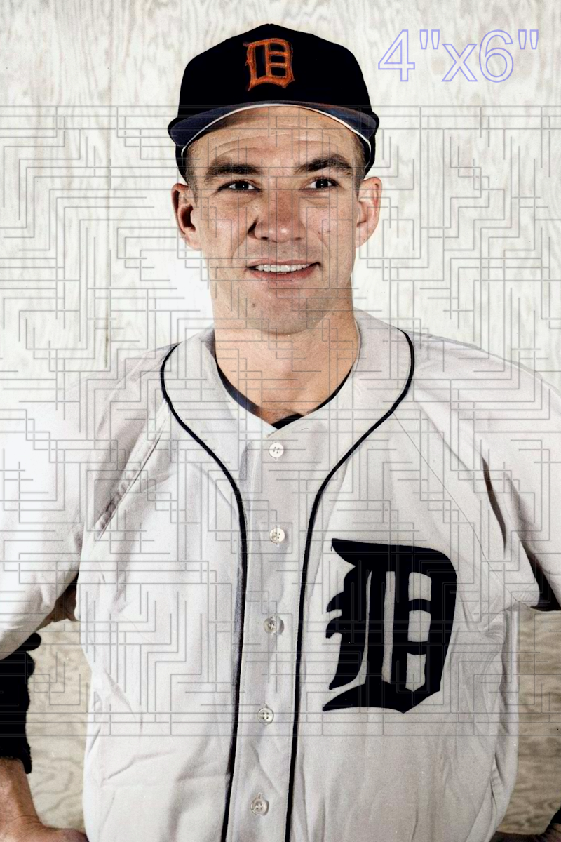 Jack Crimian - 1957 Detroit Tigers - choose a size & style
