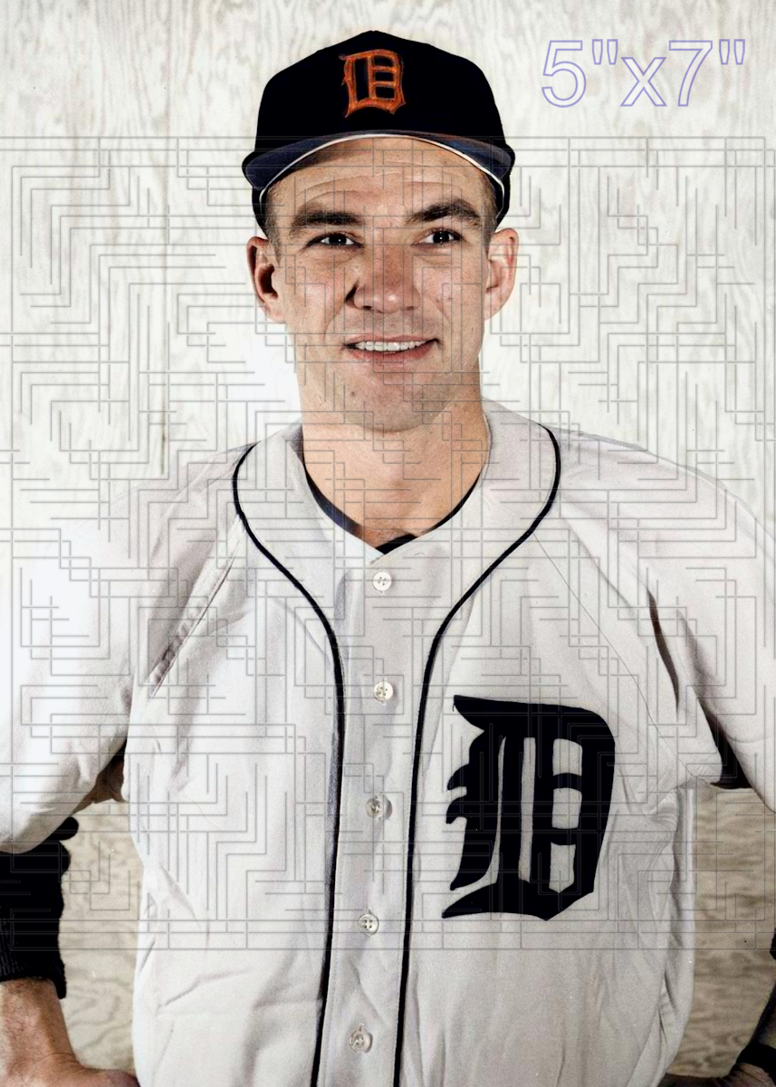 Jack Crimian - 1957 Detroit Tigers - choose a size & style