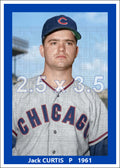 Jack Curtis - 1961 Chicago Cubs - choose a size & style