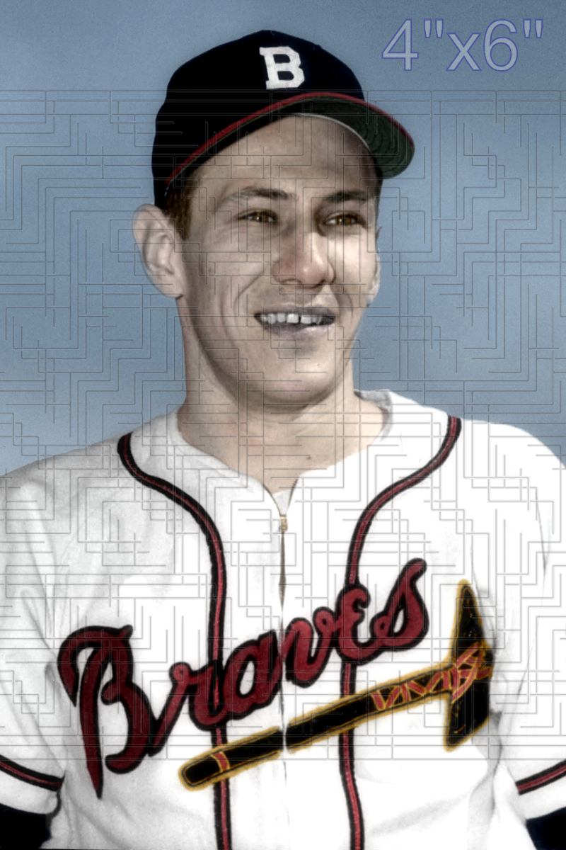 Jack Daniels - 1952 Boston Braves - choose a size & style
