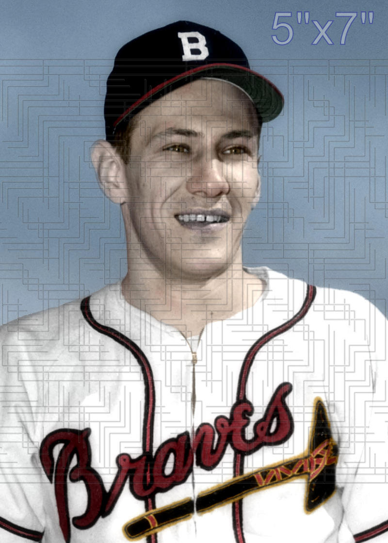 Jack Daniels - 1952 Boston Braves - choose a size & style