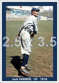 Jack Farmer - 1918 Cleveland Indians - choose a size & style
