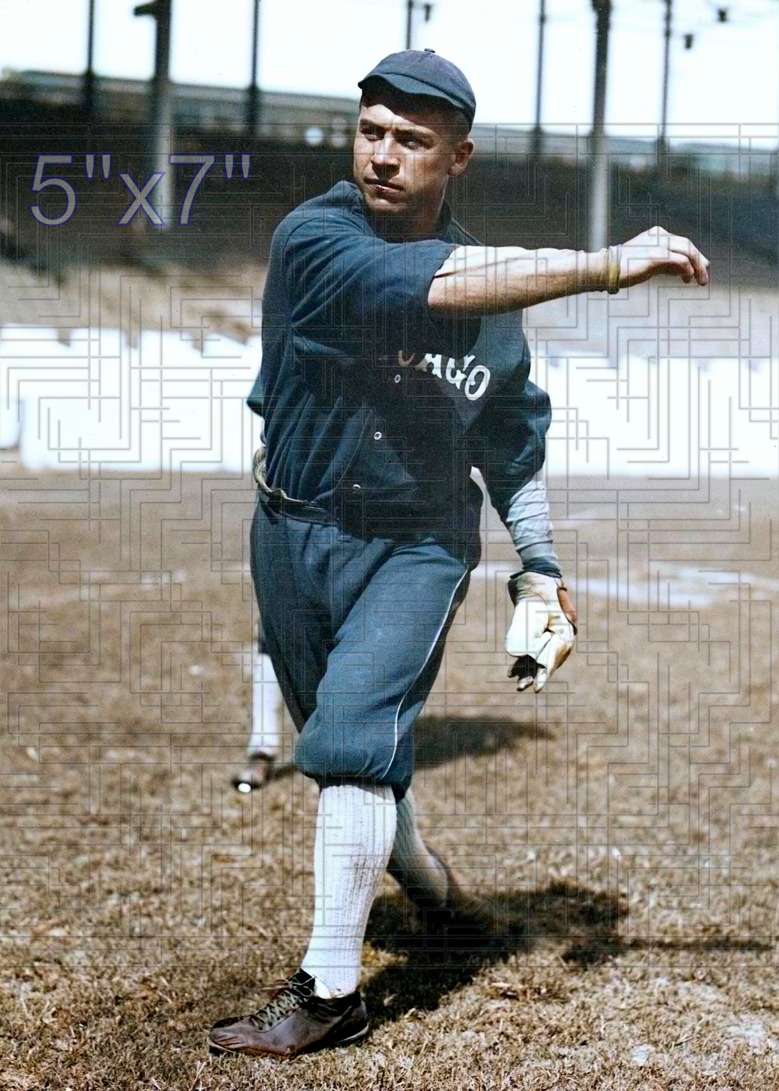 Jack Fournier - 1913 Chicago White Sox - choose a size & style