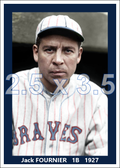 Jack Fournier - 1927 Boston Braves - choose a size & style