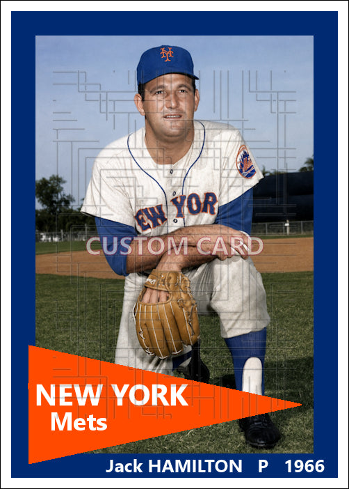 Jack Hamilton - 1966 New York Mets - choose a size & style