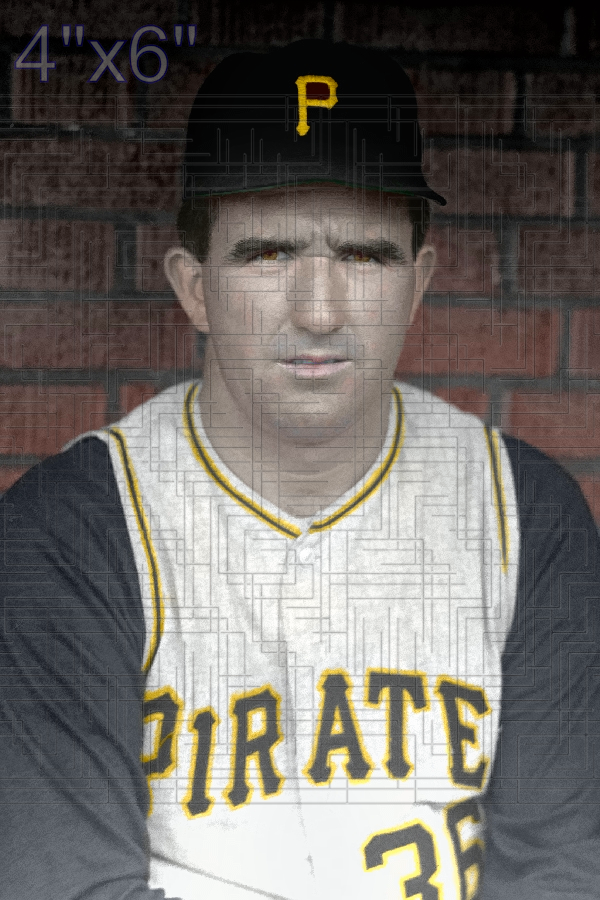 Jack Lamabe - 1962 Pittsburgh Pirates - choose a size & style