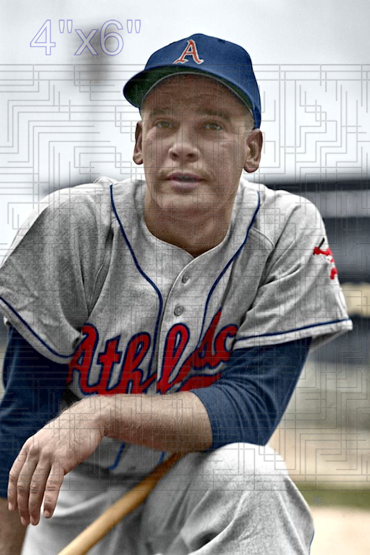 Jack Littrell - 1955 Kansas City Athletics - choose a size & style