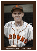 Jack Maguire - 1951 St. Louis Browns - choose a size & style