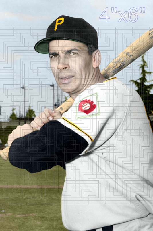 Jack Merson - 1952 Pittsburgh Pirates - choose a size & style