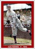 Jack Niemes - 1943 Cincinnati Reds - choose a size & style