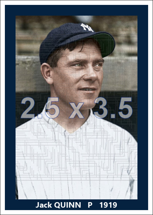 Jack Quinn - 1919 New York Yankees - choose a size & style